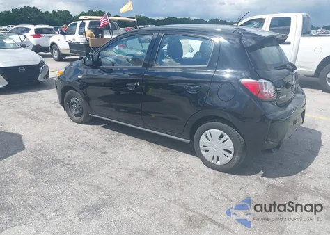 2024 Mitsubishi Mirage Es/Le z USA, uszkodzony, nr VIN ML32AUHJ0RH009826